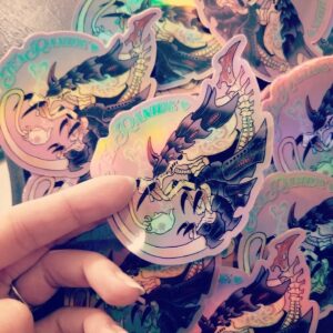 Sticker holographique W40K Tearanide