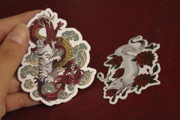 Magnet souple Tigre&Dragon – Image 3