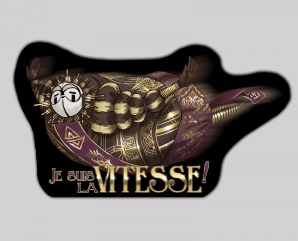 Sticker réfléchissant Esquie – Image 2