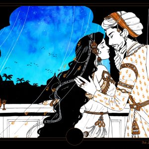 Mumtaz Mahal & Shah Jahan [A4]